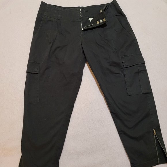 Crop Cargo Pants - Picture 1 of 2